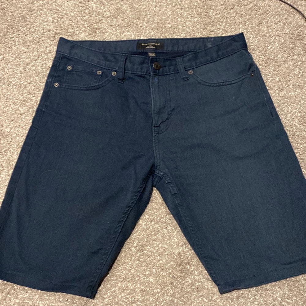 Banana Republic blue Jean shorts. 32x32